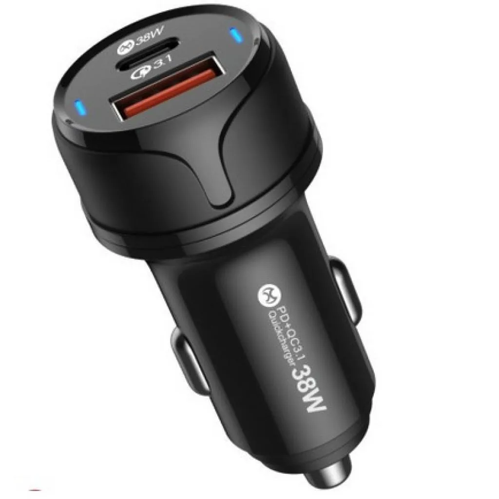 Carregador Para Carro Mox MO-CC320 18W/20W 12V
