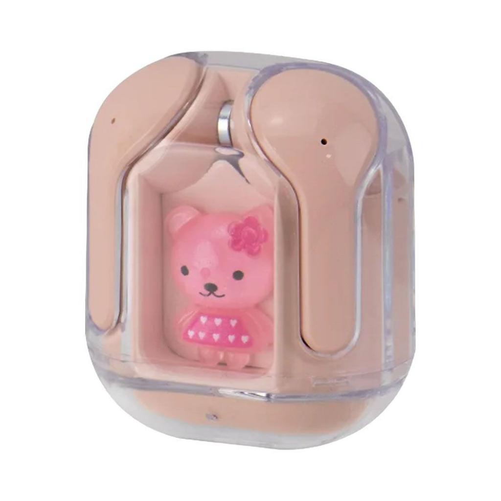 Fone De Ouvido Bluetooth Satellite AE-T21 Rosa