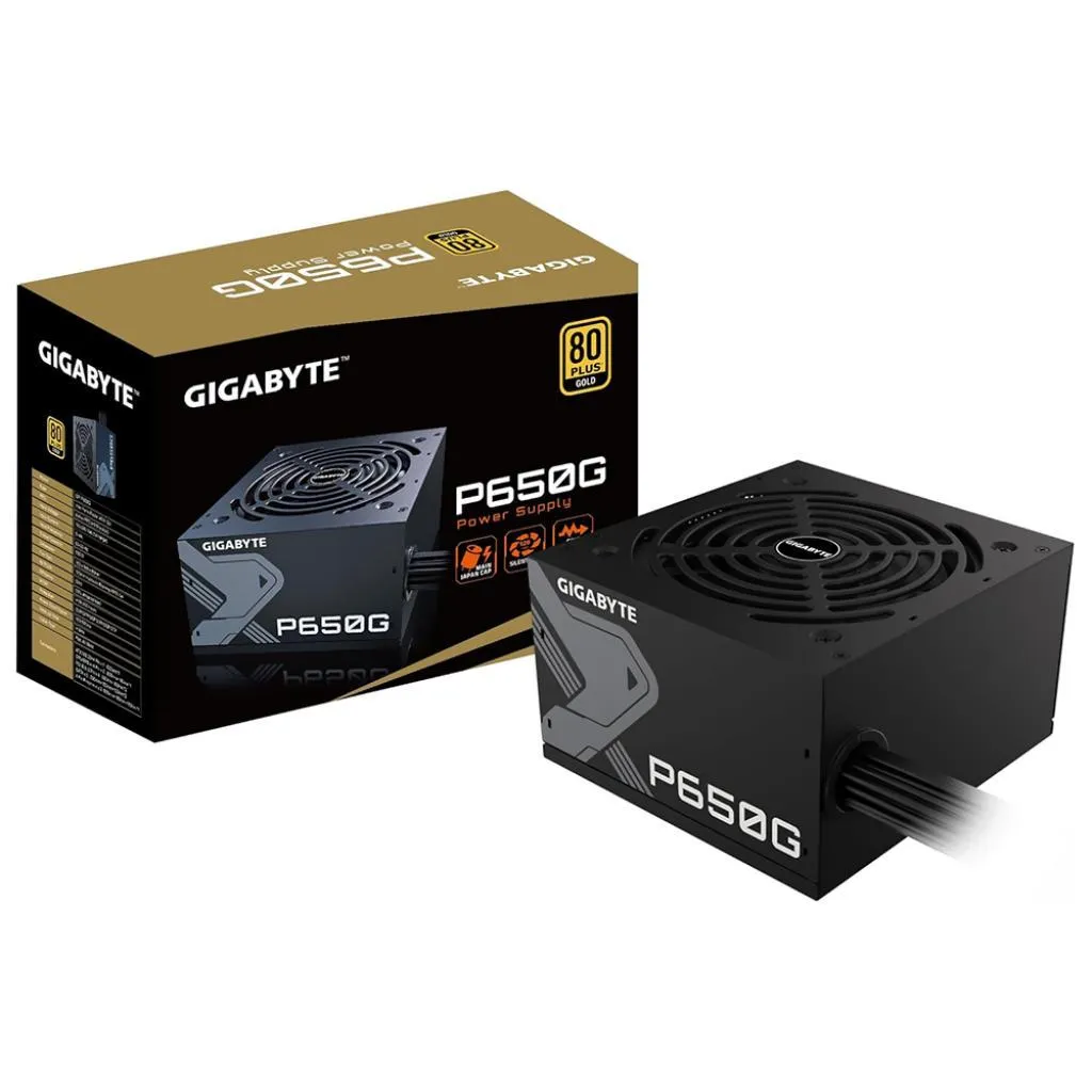 FONTE 650W GIGABYTE GP-P650G PG5 80PLUS GOLD