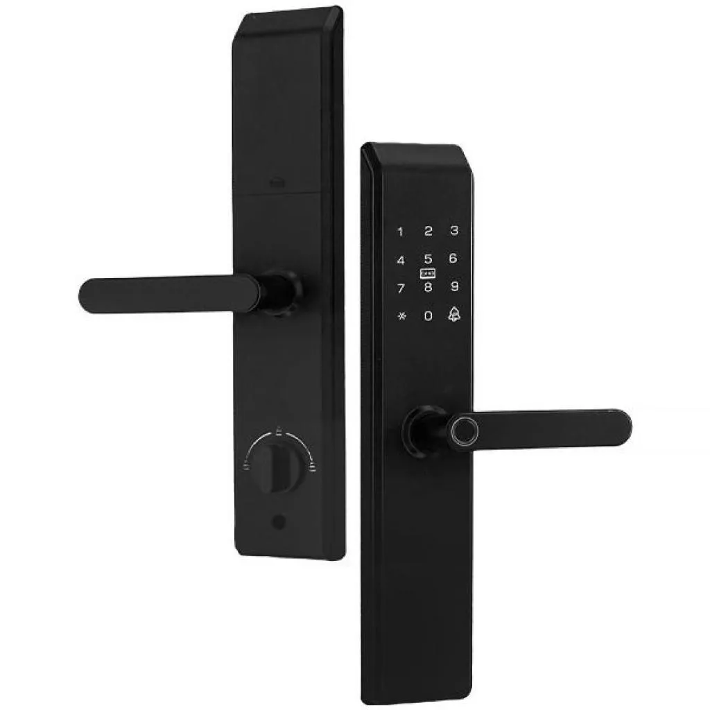 Fechadura Digital Satellite SL-81 Preta