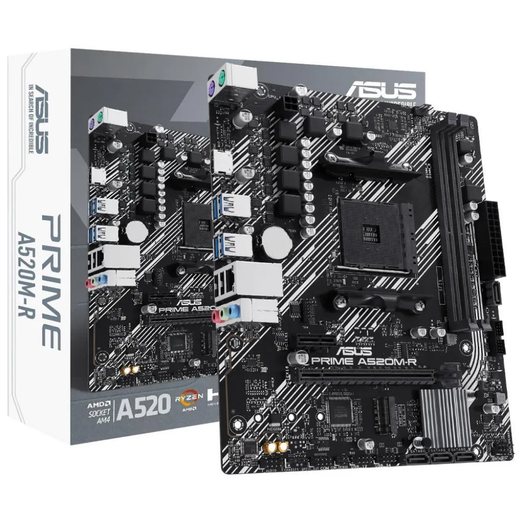 Anúncio: Placa mae Amd (Am4) Asus A520m-R Prime