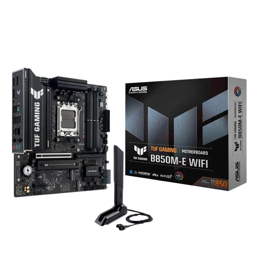 Anúncio: Placa-Mãe Asus Tuf Gaming B850M-E WIFI Socket AM5 Micro-Atx