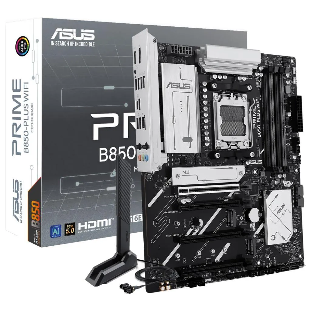 Placa Mãe Amd (AM5) Asus B850-PLUS Prime WIFI