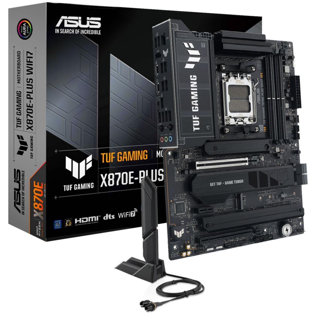 Placa Mãe Amd (AM5) Asus X870E-PLUS Tuf Gaming WIFI7