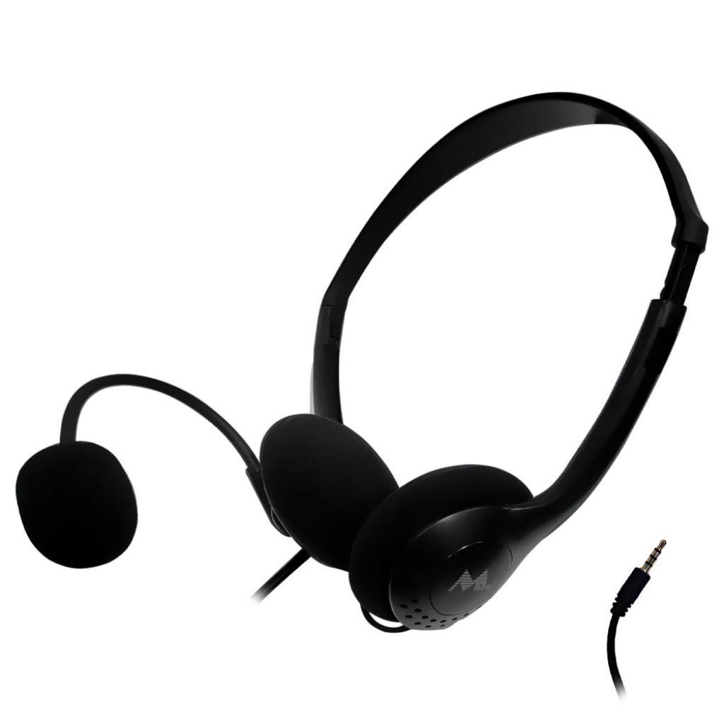Fone Mtek HS516-U Preto Com Microfone E Conector 3.5mm