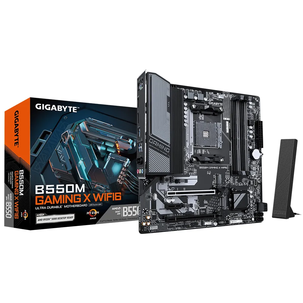 MB AMD (AM4) GIGABYTE B550M GAMING X WIFI6 DDR4