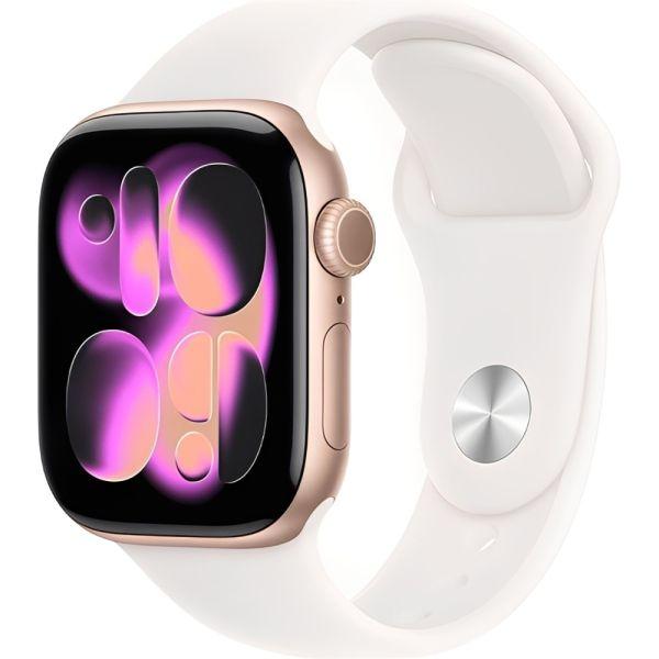 Relogio Apple s11 42mm meu04 Rose Gold s/m
