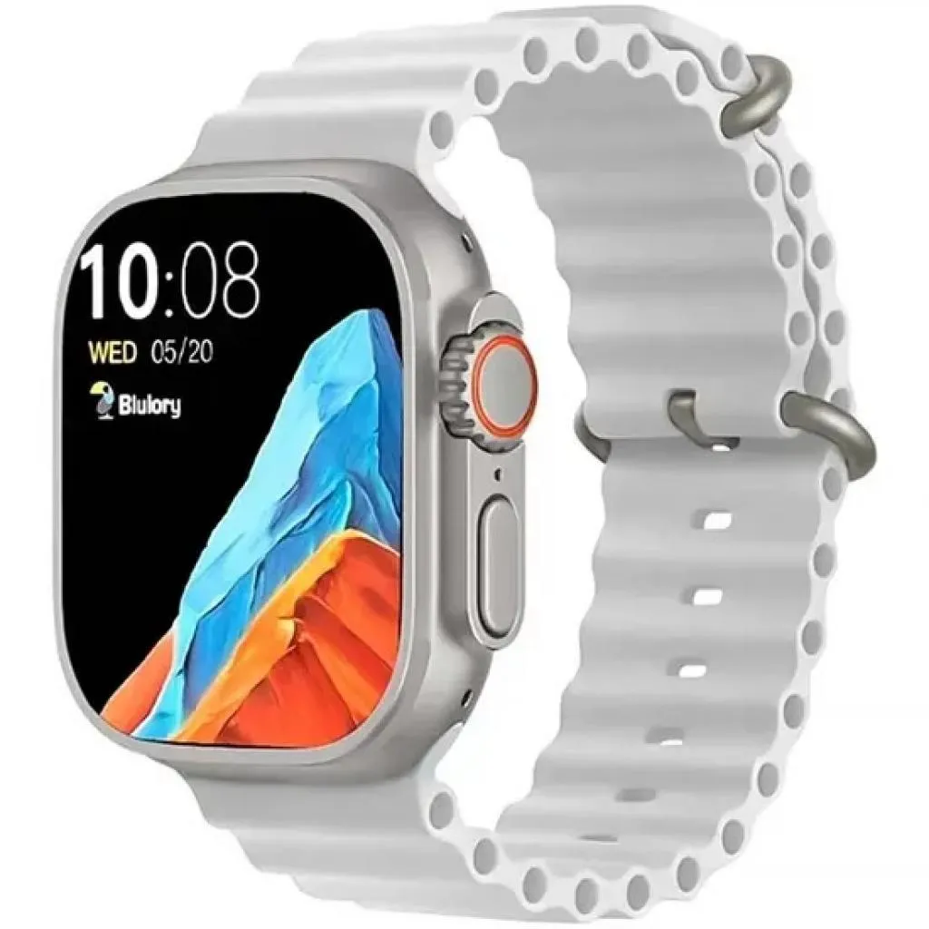 Relogio Blulory Ultra Max 49mm Prata