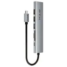 Adaptador USB-C/HDMI/USB-C/USB2.0/USB3.0/SD/TF FTX 