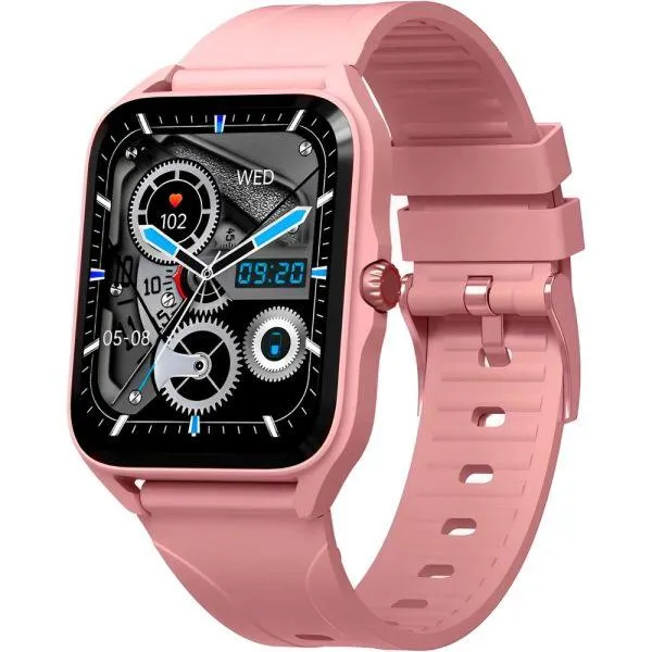 Relógio G-Tide Q1 Rosa Com Monitor Cardíaco E Certificação IP68