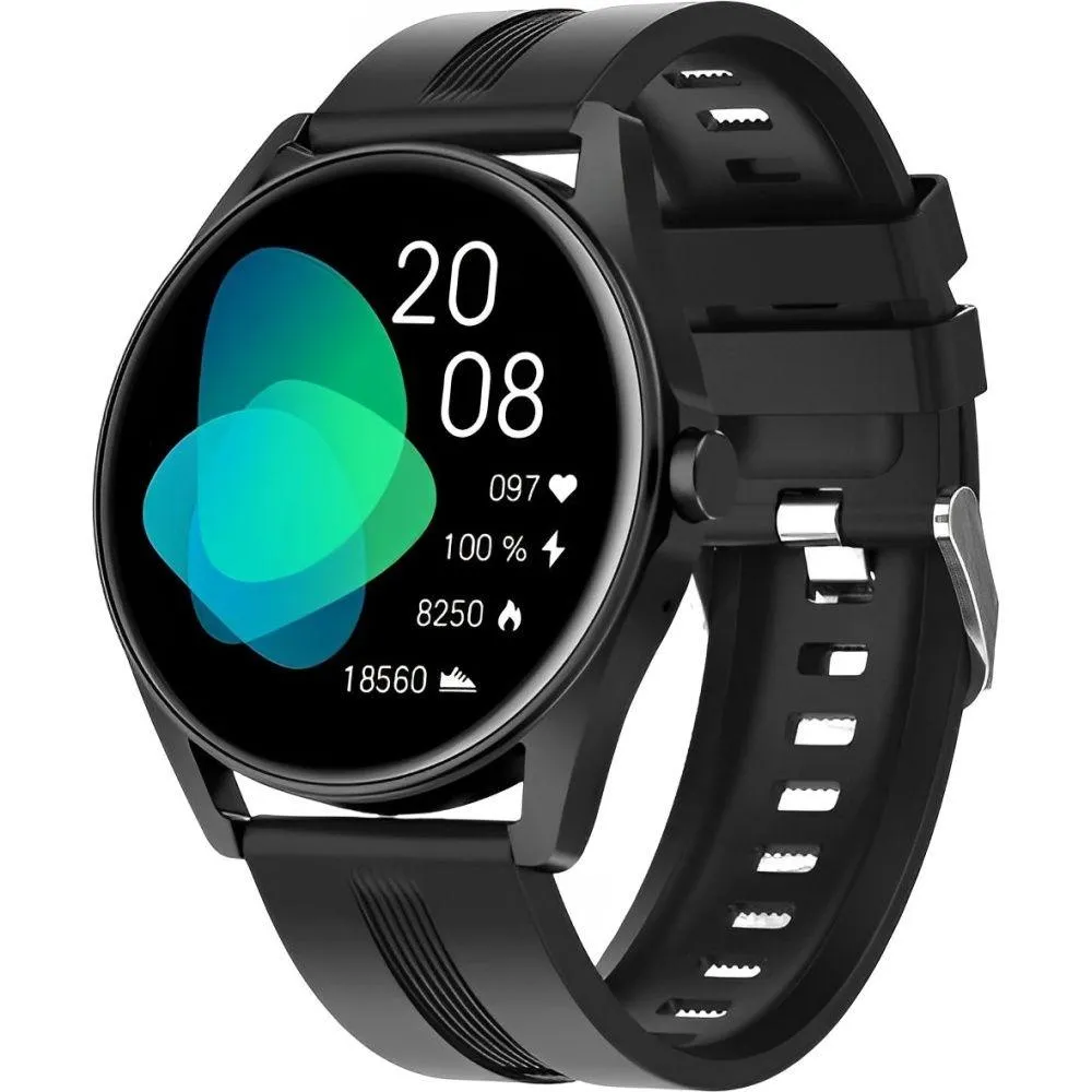 Relógio G-Tide R3 Tide Preto BT/IP68/MONITOR HR SWA011