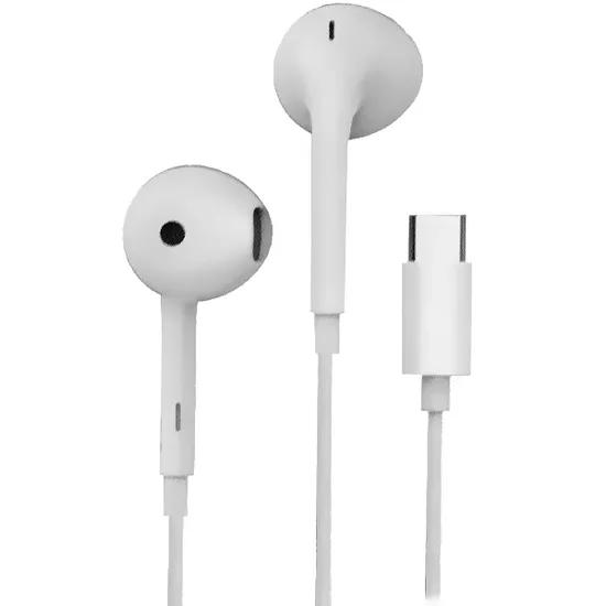 Fone G-Tide CW01 MIC/TYPE-C Com Fio Branco
