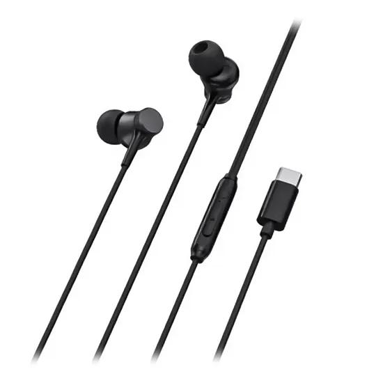 Fone De Ouvido G-Tide CW02 Com Microfone E Conexão Type-C Preto