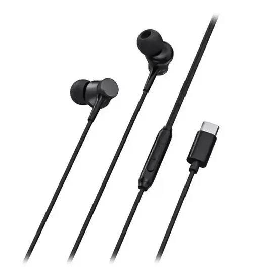 Fone De Ouvido G-Tide CW02 Com Microfone E Conexão Type-C Preto