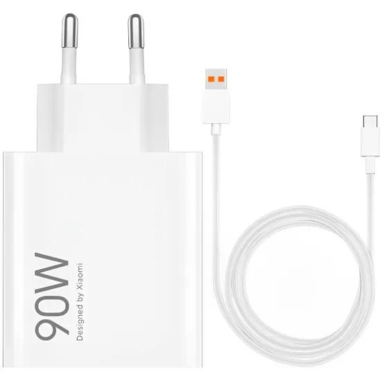 Carregador P/Cel Xiaomi 90W MDY-15-EK USB-A + Cabo