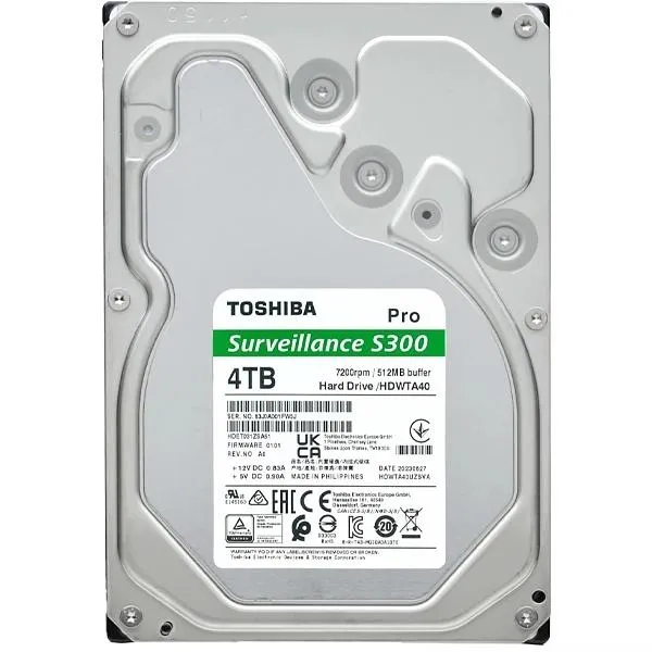 hd sata3  4tb toshiba s300 pro hdwta40uzsva