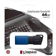 PEN DRIVE   64GB KINGSTON EXODIA M USB 3.2 AZ/PR*