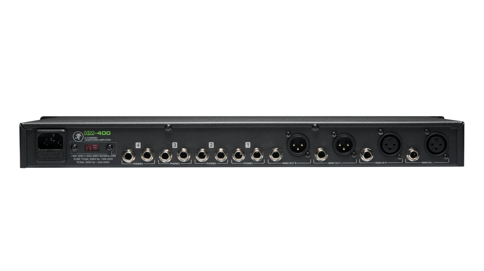 AMPLIFICADOR MACKIE HM-400 4CH P/FONE