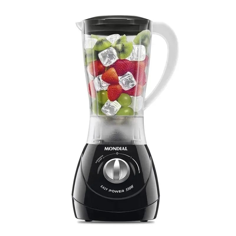 LIQUIDIFICADOR MONDIAL EASY POWER L-550-B 110V*