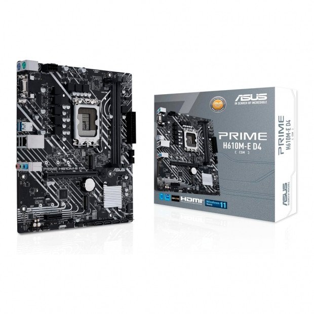 Anúncio: Placa Mãe Intel 1700 Asus H610M-CS Prime DDR5 Micro Atx