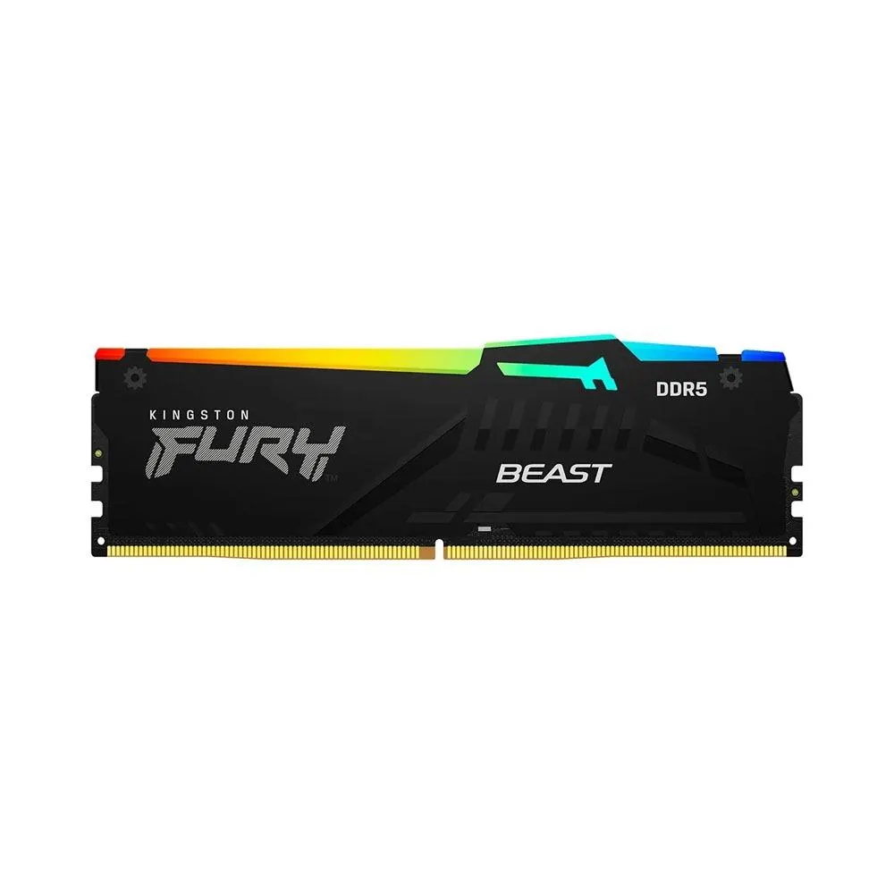 MEM DDR5 16GB 6000 KINGSTON FURY BEAST RGB