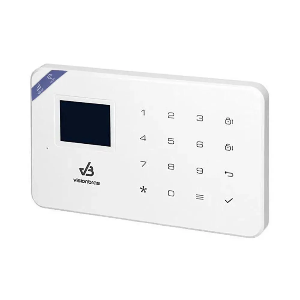 Cctv Alarme Visionbras VB-KS100W Kit Branco