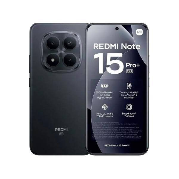 Celular Xiaomi Note 15 Pro 12GB 512GB 5G Preto