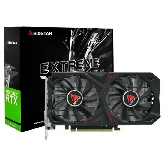 Placa De Video 8GB EXP. GF-RTX2060 Biostar Extreme Gaming