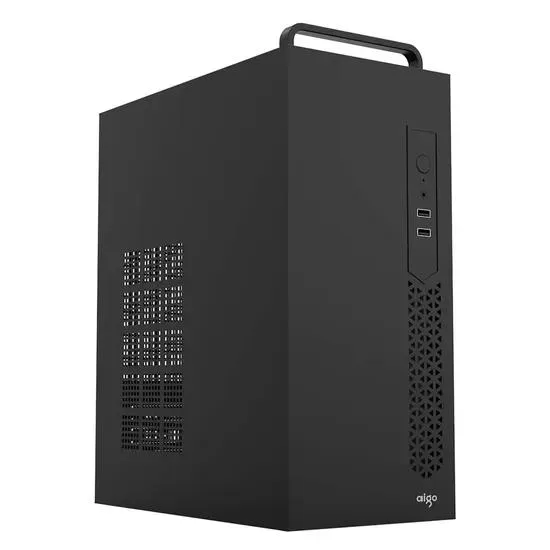 Gabinete Aigo Q16 Preto Com Fonte 400W 110V/220V