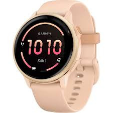 Relogio Garmin gps Vivo Active 6 Pink Dawn sg