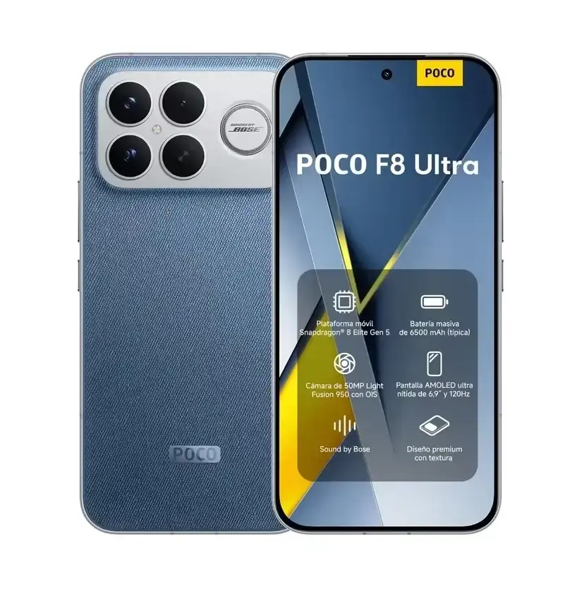Celular Xiaomi Poco F8 Ultra 16 512GB 5G Azul