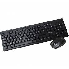 Kit Teclado USB Kolke KEK-195 Com Mouse Sem Fio Preto Espanhol