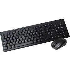 Kit Teclado USB Kolke KEK-195 Com Mouse Sem Fio Preto Espanhol