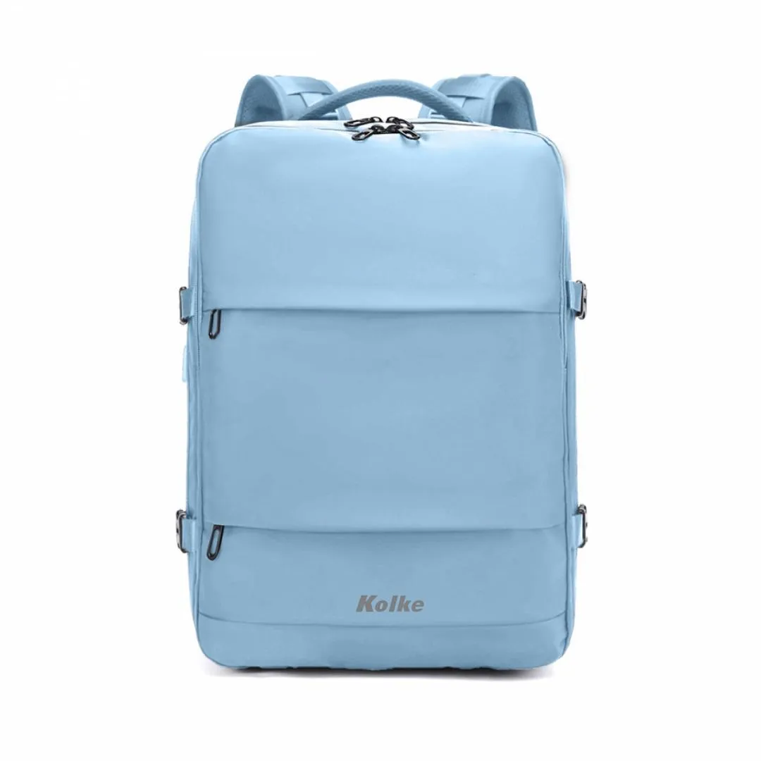 Mochila Para Notebook 15.6" Kolke KVM-654 Anti-Roubo Azul