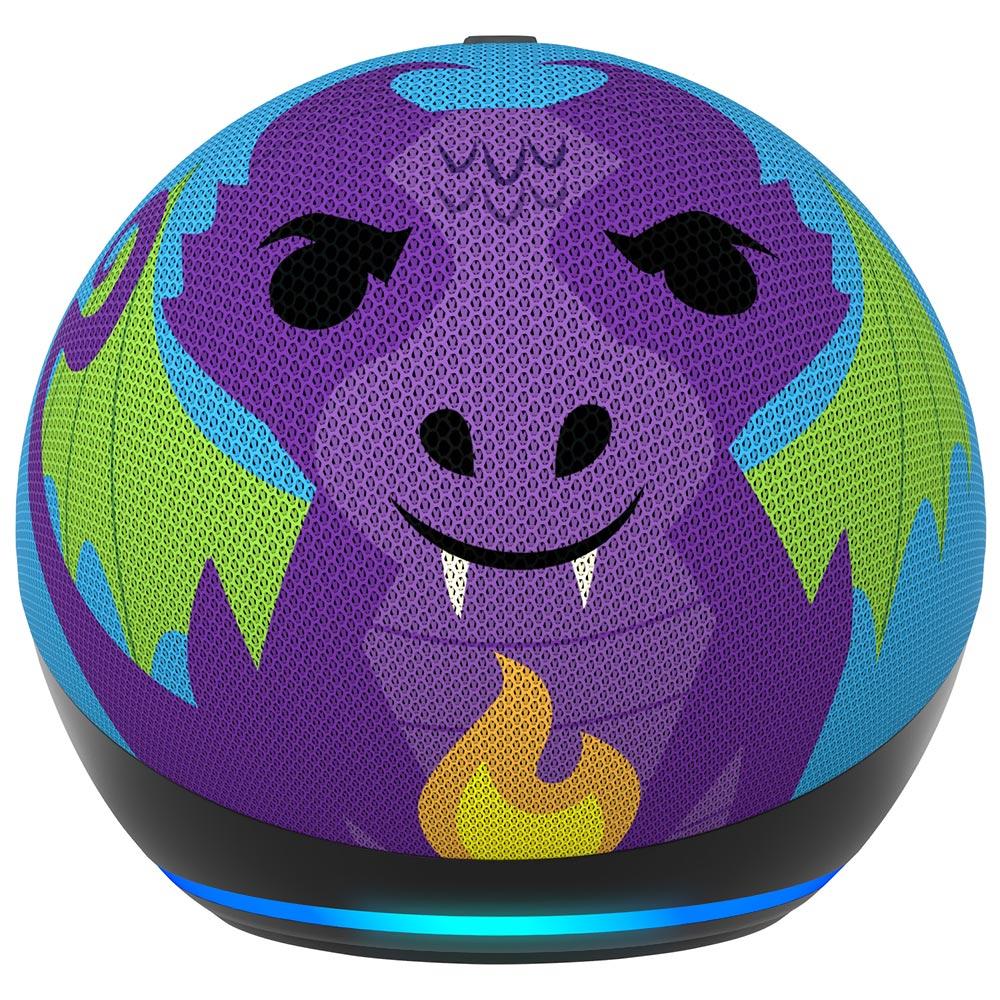 Caixa De Som Amazon Echodot Kids 5TH Dragao