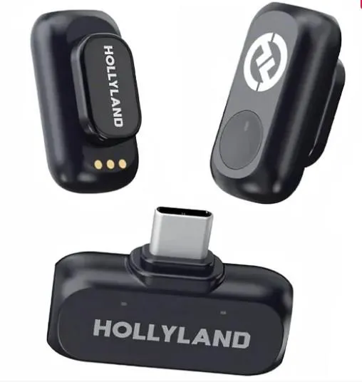 Anúncio: Microfone Hollyland Lark A1 Mini Duo USB-C Preto