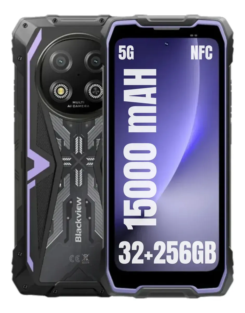 Anúncio: Celular Blackview Rock 2 12/256GB 5G NFC Preto