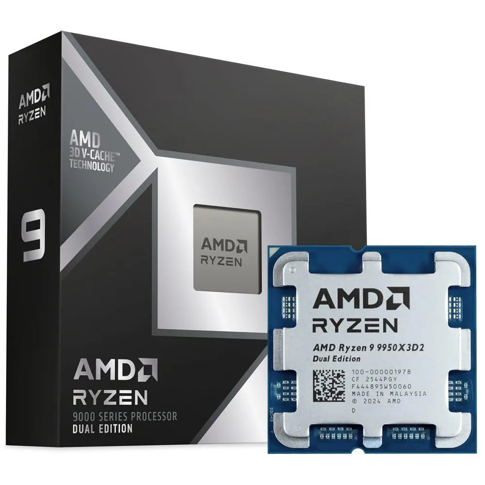 CPU AMD AM5 RYZEN R9-9950X3D2 4.3GHZ 208MB