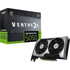 Placa De Video 8GB EXP. GF-RTX5050 MSI VENTUS 2X OC
