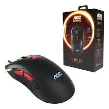 Mouse AOC GM180B/LA Gaming Preto