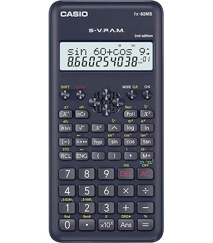 Calculadora Casio FX-100MS-2-W 2DA Preto