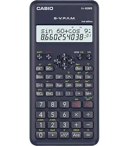 Calculadora Casio FX-100MS-2-W 2DA Preto