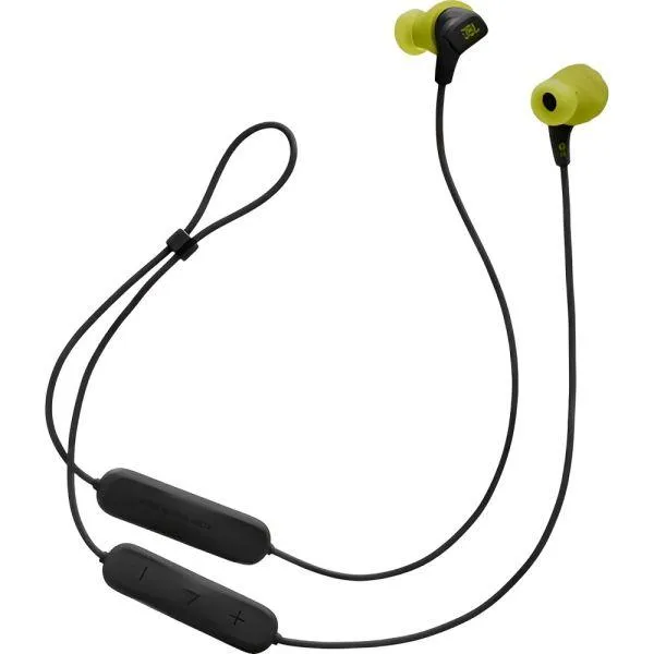 Fone JBL Endurance Run 3 Preto/Amarelo
