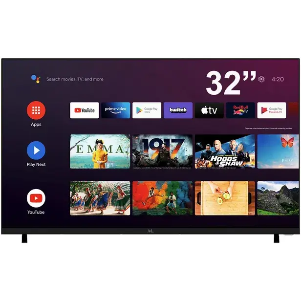 Anúncio: TV Led 32" Mtek MK32FSGH Smart Wifi/BT Google Tv