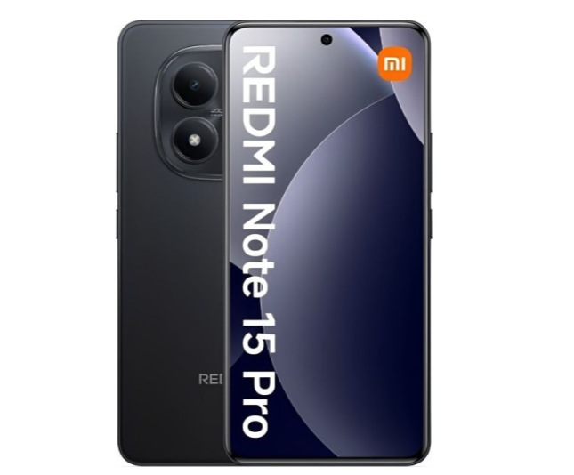 Celular Xiaomi Note 15 Pro 8/256GB 4G Preto
