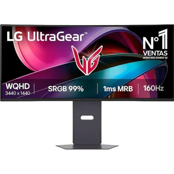 Monitor Gamer Curvo LG UltraGear 34G600A-B LED 34'' WQHD 160 Hz / 1 ms