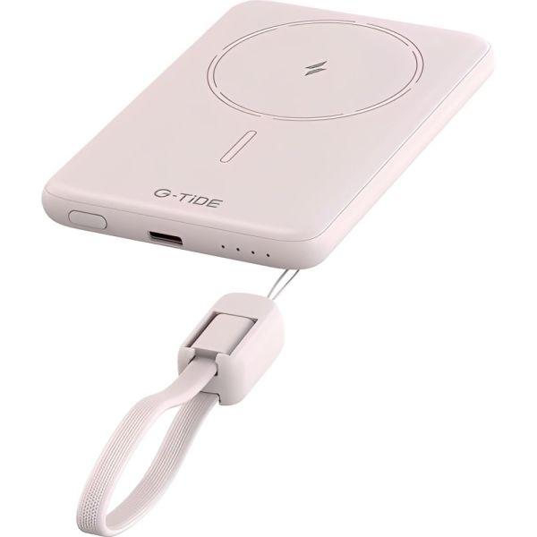 Carregador Portátil G-Tide 5000MAH Slim 01 Rosa