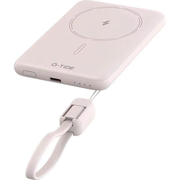 Carregador Portátil G-Tide  5000MAH Slim 01 Rosa