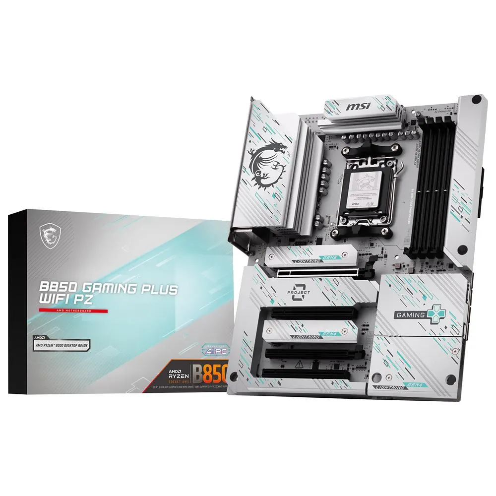 Anúncio: Placa-Mãe MSI B850 Gaming Plus Wi-Fi PZ Soquete AM5 DDR5 (911-7E75-003)
