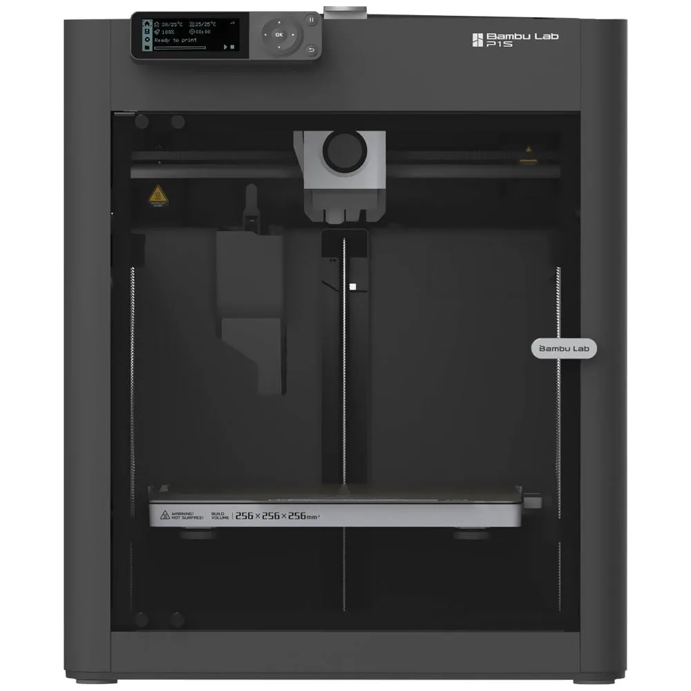 Impressora 3D Bambu Lab P1S PF001-U US Velocidade 500mm/s - Cinza